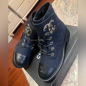 chanel boots . New with boxes